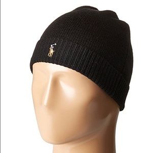 New Polo Ralph Lauren black beanie